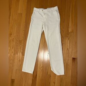 Peter Millar White Slacks Trousers Chino Style Pants Women’s 34